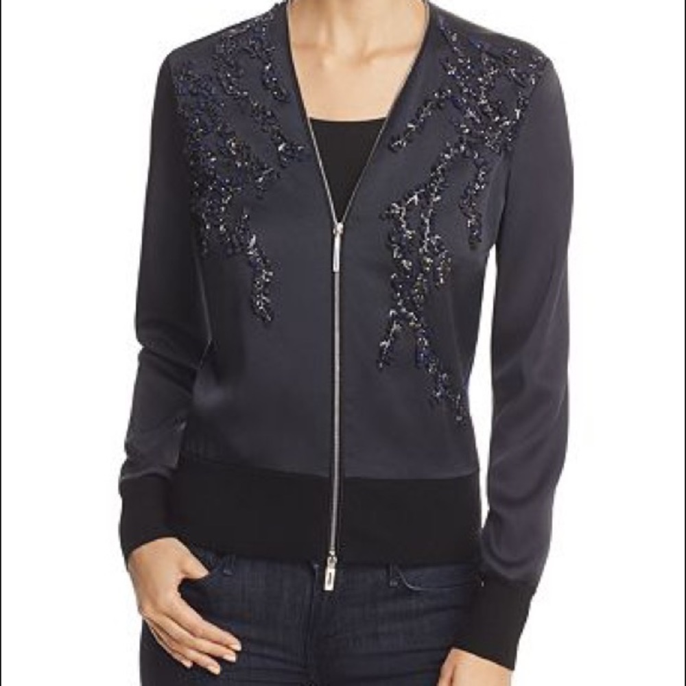 Elie Tahari Preeya Embellished Jacket